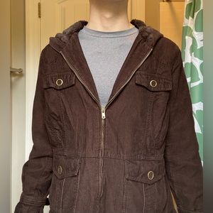 Fall brown corturoid  jacket